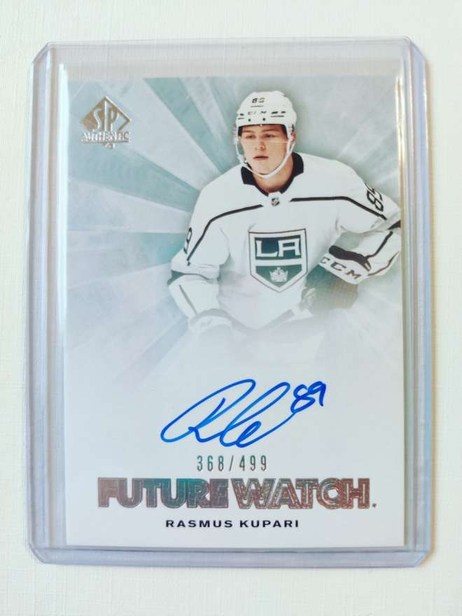 Rasmus Kupari - 21-22 SP Future Watch Retro AU /499