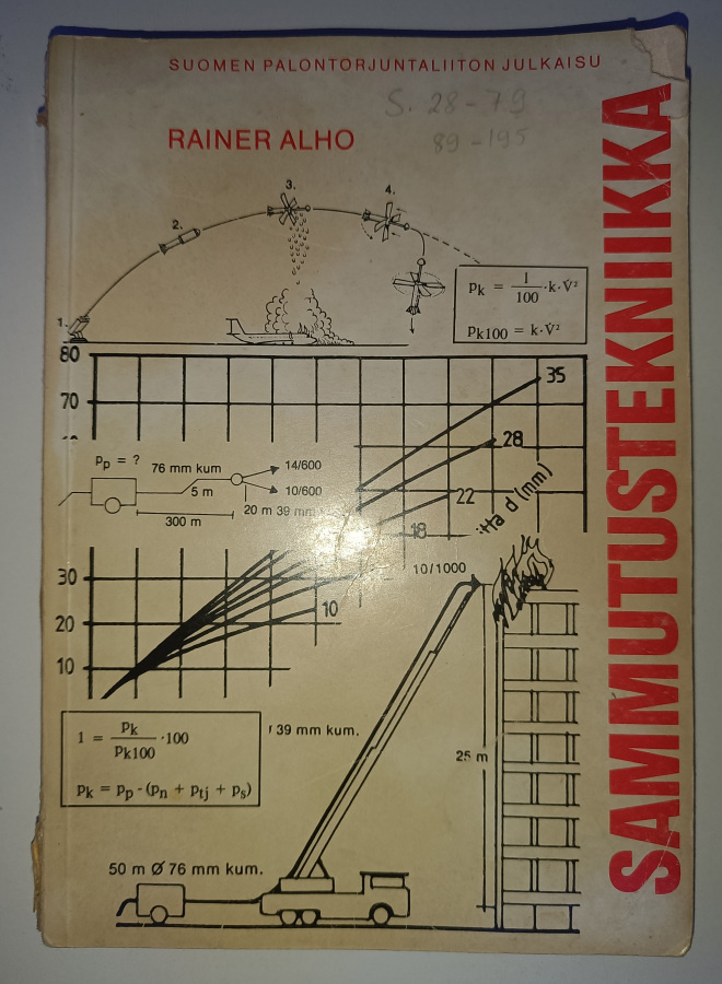 Rainer Alho: Sammutustekniikka