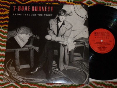 T-BONE BURNETT - Proof Through The Night - LP 1983 EX