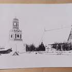 Hollola, Hollolan kirkko ja kellotapuli, talvikuva, ei p. - pikkukuva 1