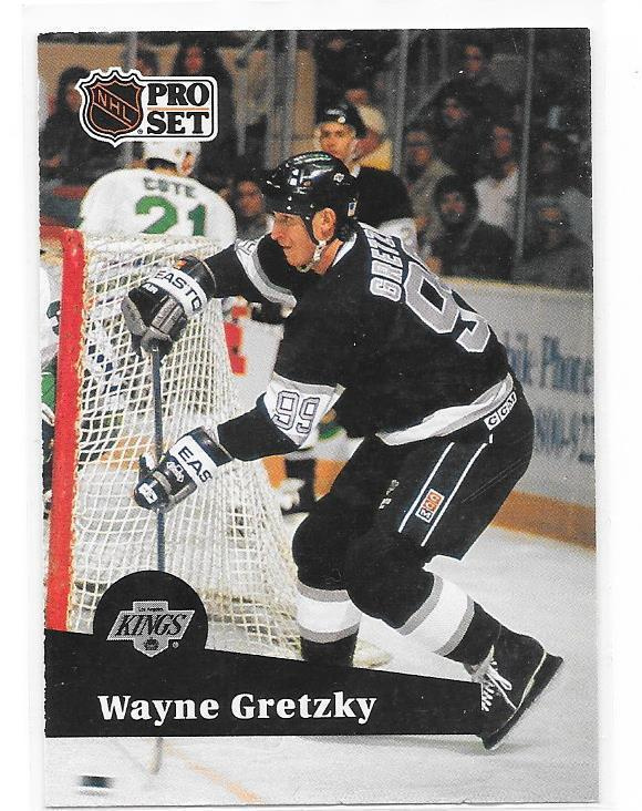1991-92 ProSet #101 Wayne Gretzky Los Angeles Kings