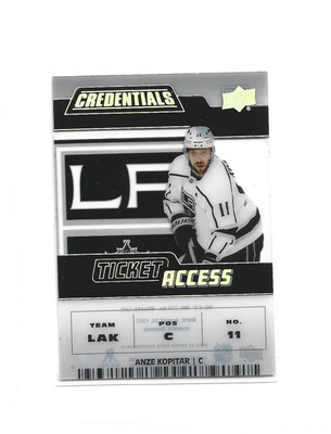ANZE KOPITAR CLEAR TICKET ACCESS num 070/149