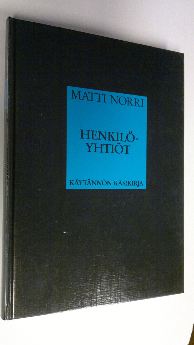 Matti Norri : Henkilöyhtiöt
