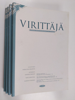 Virittäjä vuosikerta 2005 (nrot 1-4)