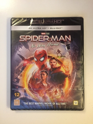 Spider-Man: No Way Home (4K Ultra HD + Blu-ray) 2021 (UUSI)