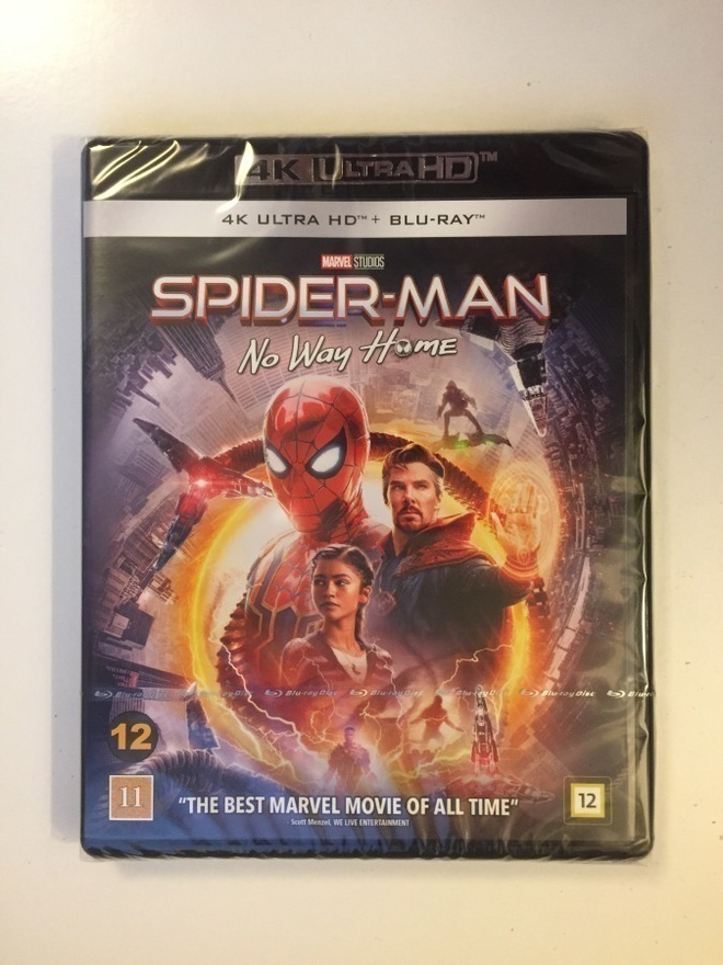 Spider-Man: No Way Home (4K Ultra HD + Blu-ray) 2021 (UUSI)