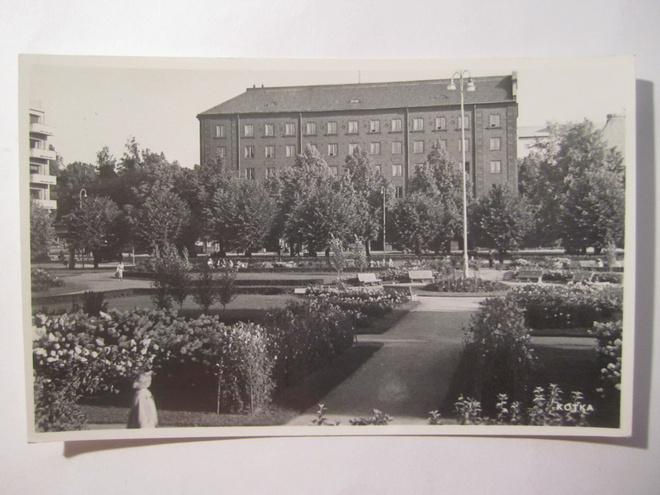 VANHA Postikortti Kotka 1950-l Alkup.Mallikappale