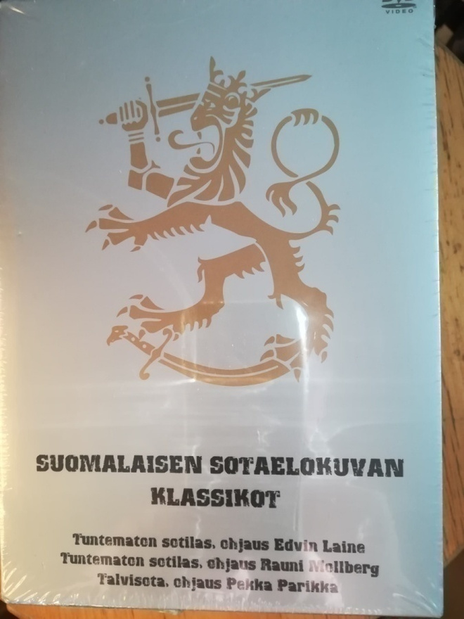 Suomalaisen sotaelokuvan klassikot  3 dvd:tä- paketti