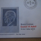 FDC Ruotsi 1973: kuningas Kustaa VI Adolf - pikkukuva 4