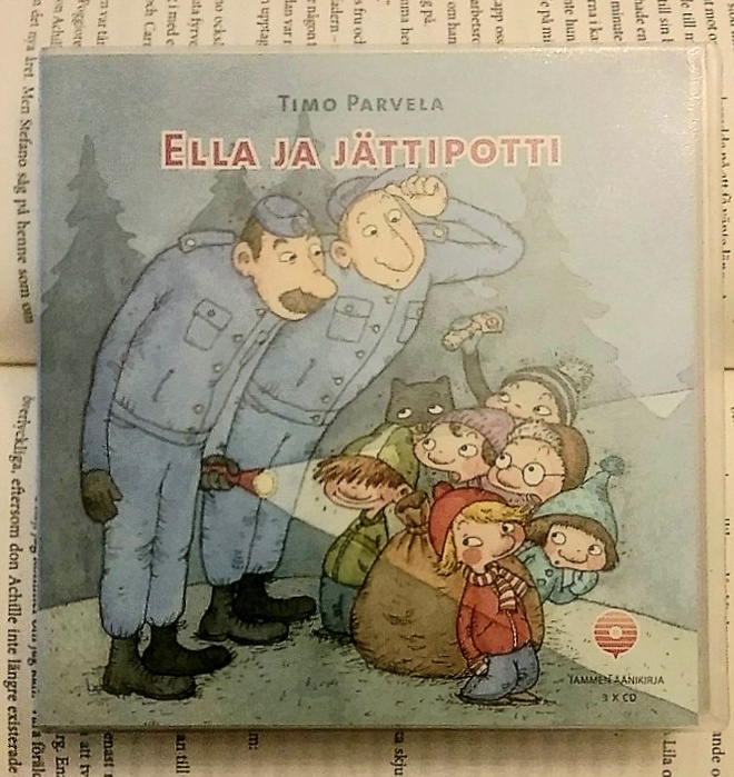 Timo Parvela - Ella ja jättipotti (äänikirja, CD)