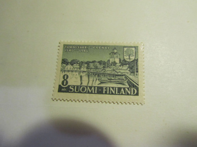 1946 tammisaaren 400 vuotisjuhla, postituore