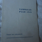 Vammalan Palo 1918 Totuus sen syttymisestä - pikkukuva 1