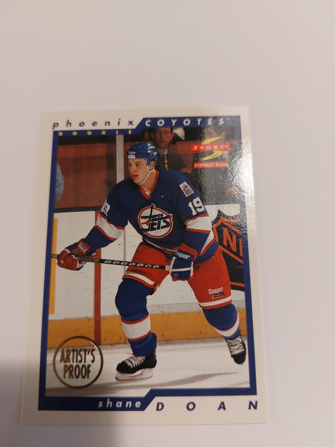 1996-97 Score Artist's Proofs #262 Shane Doan