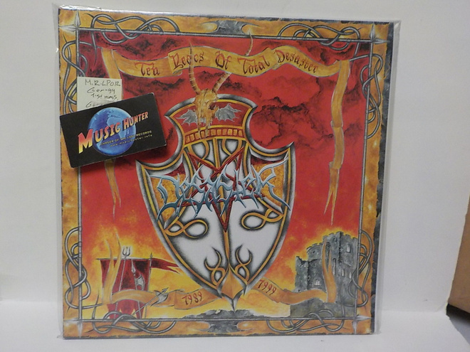DESASTER - TEN YEARS OF TOTAL DESASTER M-/M- LP
