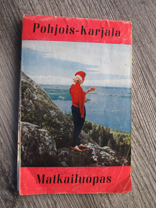 POHJOIS-KARJALA.....Matkailuopas / kartta v. 1963.