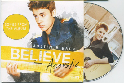 JUSTIN BIEBER: Believe Acoustic – 5 track Sampler CD-EP 2013