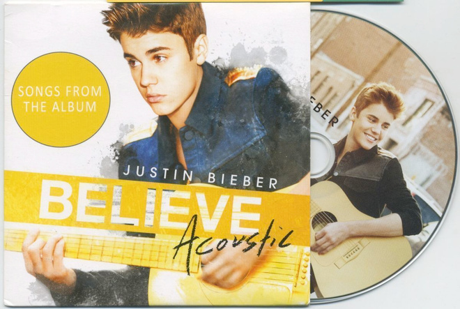 JUSTIN BIEBER: Believe Acoustic – 5 track Sampler CD-EP 2013