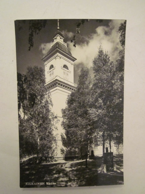 VANHA Postikortti Kiukkainen 1950-l Alkup.Mallikappale