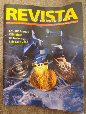 REVISTA OLIMPICA FEB-MAR 2002 OFFICIAL OLYMPIC MOVEMENT MAGA