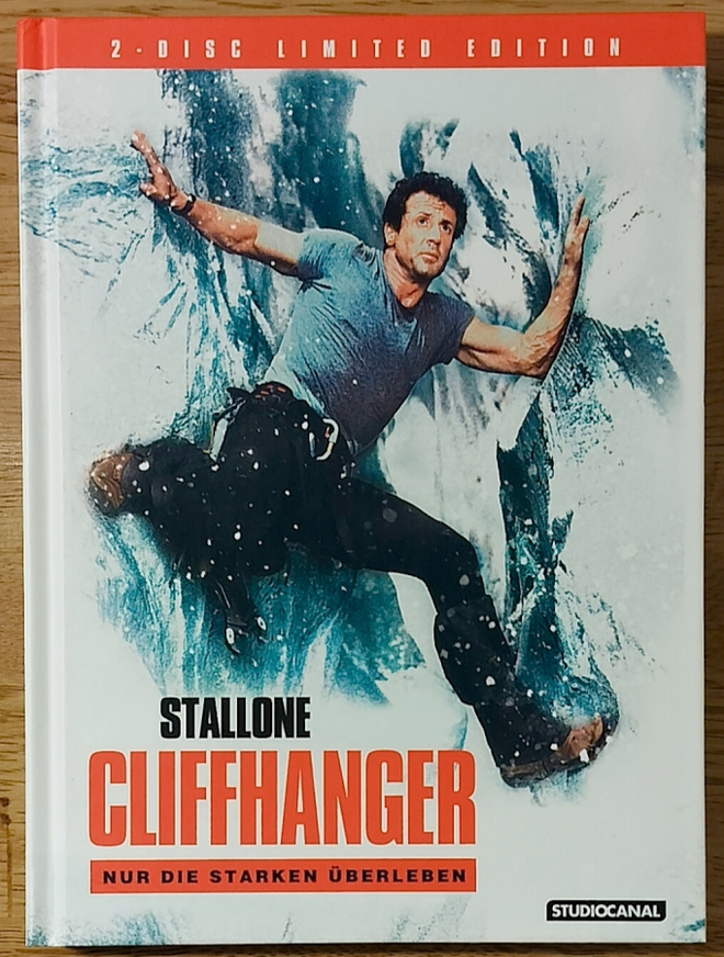 CLIFFHANGER - Kuilun partaalla (1993) 2Disc LE Mediabook OOP