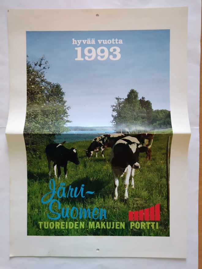 seinäkalenteri Karjaportti 1993
