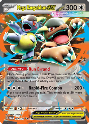 Mega Kangaskhan ex 104/132 - Mega Evolution - NM/M