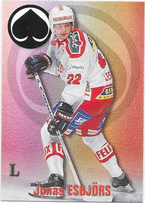 1998-99 CardSet #259 Jonas Esbjörns Ässät