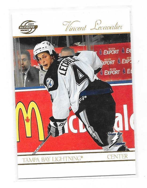 2003-04 Pacific Supreme #88 Vincent LeCavalier Tampa Bay