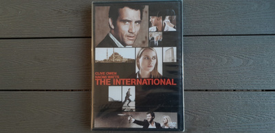 DVD: The International (Clive Owen, Naomi Watts 2009) UUSI