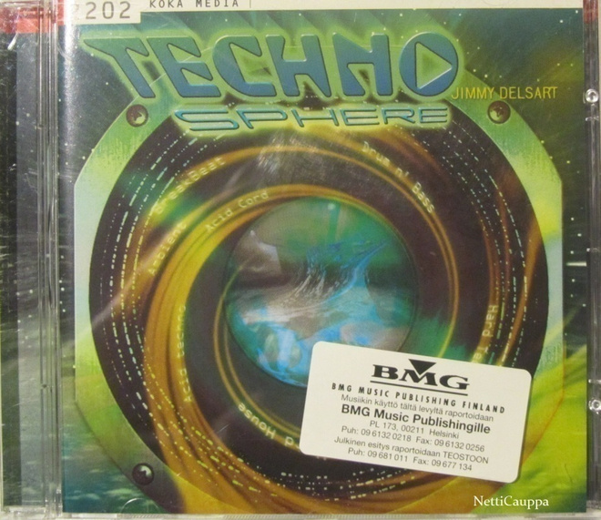 Jimmy Delsart • Technosphere CD