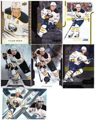 7 x TYLER ENNIS Buffalo Sabres