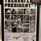 TASAVALLAN PRESIDENTTI PROMOJULISTE + 4 NIMIKIRJOITUSTA - pikkukuva 1