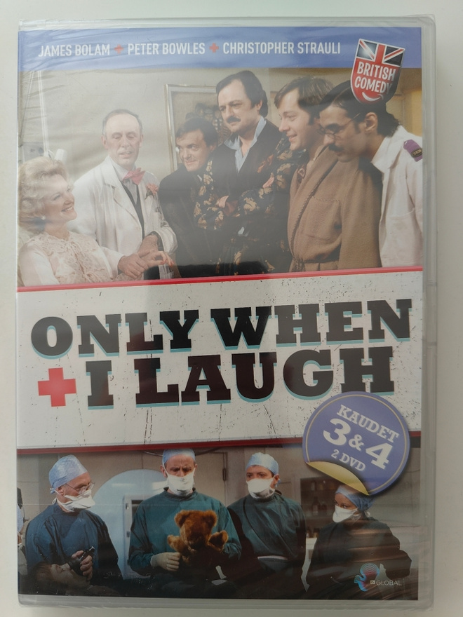 Only when i laugh, Kaudet 3 ja 4 (UUSI) - DVD