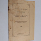 Hausjärven kunnan vaivaishoito-ohjesäännöt - pikkukuva 1
