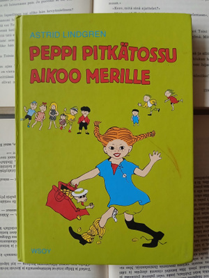 Astrid Lindgren - Peppi Pitkätossu aikoo merille (sid.)