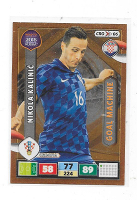 2018 Panini Adrenalyn XL Road TC # Nikola Kalinic , Croatia