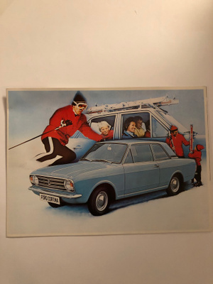 Myyntiesite - Ford Cortina - 1969