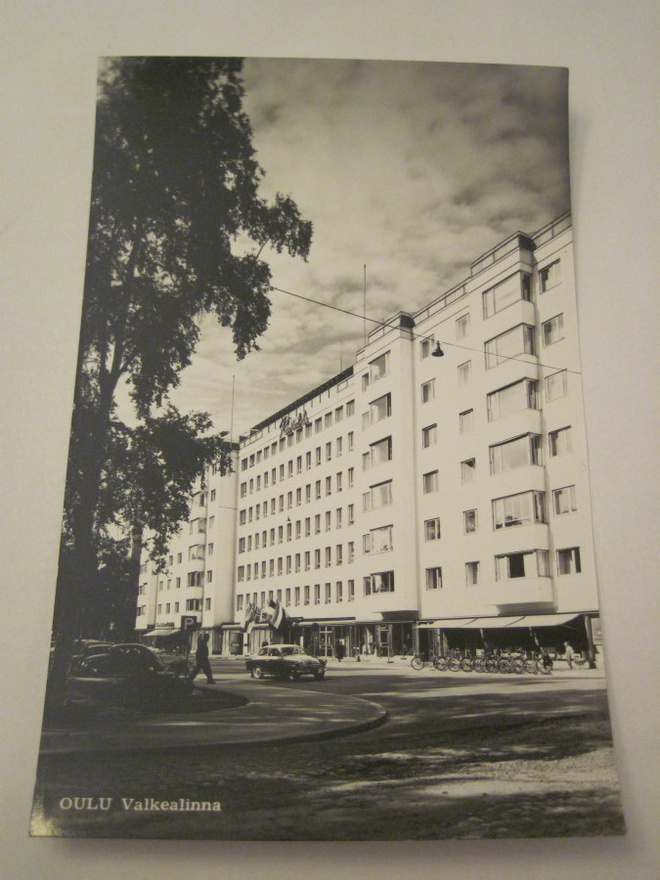 VANHA Postikortti Oulu 1950-l Alkup.Mallikappale