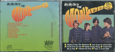 MONKEES . CD-LEVY . HEY HEY WE´RE THE MONKEES
