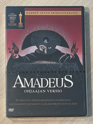 Milos Forman: AMADEUS (1984) Ohjaajan versio (2DVD) *UUSI*