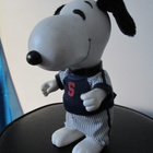 Ressu Snoopy retro baseballin pelaaja 1966 figuuri - pikkukuva 3