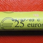 2003 MONACO 1 euro rulla harvinainen - pikkukuva 2