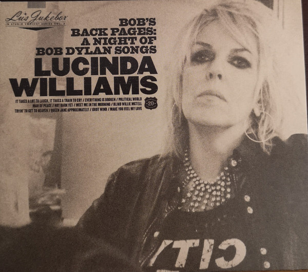 Lucinda Williams: Bob's Back Paiges CD