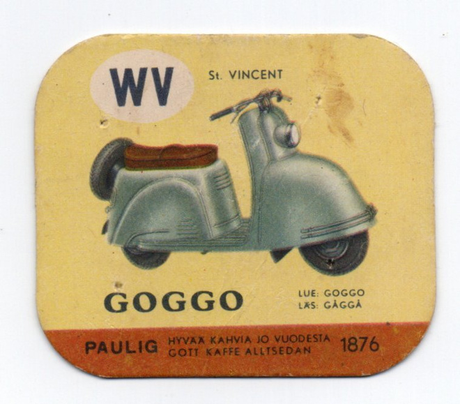 Kahvilappu Pasulig GOGGO