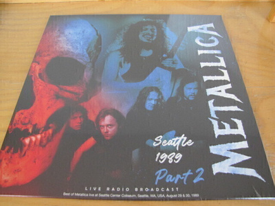 Metallica seattle 1989 part 2 lp muoveissa