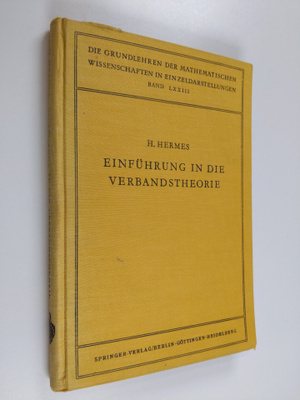 Hans Hermes : Einfuhrung in die verbandstheorie