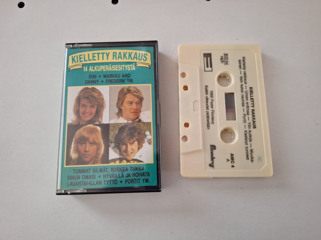 KIELLETTY RAKKAUS Danny, Markku Aro, Meiju ym. c-kasetti