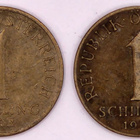 Itävalta 1 Schillingin kolikot 1983 ja 1961 - pikkukuva 1