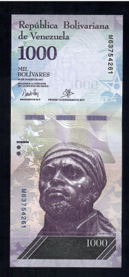 Venezuela 1000 Bolivar V.2017