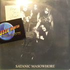 IMPALED NAZARENE - SATANIC MASOWHORE - EX+/M- 7" + NIMMARI - pikkukuva 1